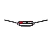 Manubrio SCAR S ² Medium / Ø22 , 2mm-negro/Protettore Nero per Moto Ricambi