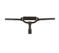 Manubrio Scooter con Supporto Corto STR8 Alluminio Nero