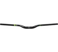 Manubrio Spank Spike 800 Vibrocore: 31.8 800mm 30mm Di Alzata Nero/Verde