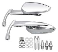 manubrio specchi laterale Per Suzuki Per Volusia Per Boulevard Per Marauder Per Intruder LC C109R C50 C90 M109R M50 S40 Specchietti Retrovisori Laterali Per Moto(C(Chrome))