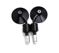 Manubrio Specchietti Specchietti retrovisori per estremità del manubrio tondi accessori per moto specchietti per 2 pezzi coppia per