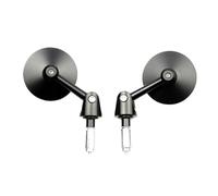 Manubrio Specchietti Specchietto retrovisore per manubrio modificato retrò per moto, con angolo completo, pieghevole, per retromarcia, accessori per decorazioni per
