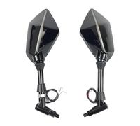 Manubrio Specchietti Specchietto retrovisore universale da 10 mm per moto con luce, alloggiamento per specchietti retrovisori, specchietto laterale per R1200gs R1200GS