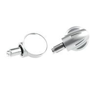 Manubrio Specchietto Specchietto Retrovisore Girevole Per Motocicletta Per CFMOTO 250SR 300SR 450SR, Regolabile, Angolo Cieco, Convesso, Grandangolare(Argento)