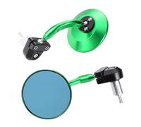 Manubrio Specchietto Specchietto Retrovisore Laterale Per Moto Per H&onda Rebel 300 Rebel 500 CMX 7/8'' 22 Mm, Riflettore Rotondo Per Estremità Manubrio(VERDE 1)