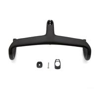 Manubrio stradale integrato in carbonio T800, angolo di 6 gradi, 350 g, compatibile con 28 forcelle da 6 mm, lunghezze 380 420 mm (100 x 380 mm)