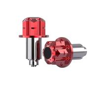 Manubrio Tappi Tappo Terminale Per Barra Per Manopole Per Moto In Alluminio Da 2 Pezzi Per Accessori Per Bici 16-18 Mm(Red)
