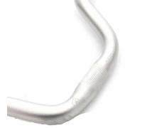 Manubrio tipo M per Brompton 50/80/100 mm Rise (argento (540 x 100 mm))
