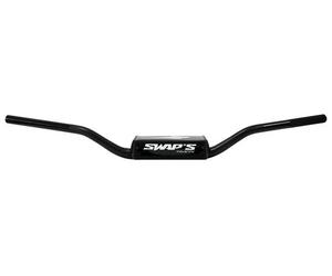 Manubrio trasversale alluminio fatbar Medium CR Ø 28,6 mm Matt nero 800mm 53mm