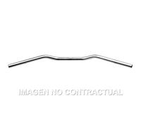 Manubrio TRW Alluminio 22 Mm Superbike Argento Opaco Per Moto Ricambi Accessori