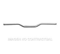 Manubrio TRW Maxi Trail 28,6 MM Argentato per Moto Ricambi Accessori Pezzi