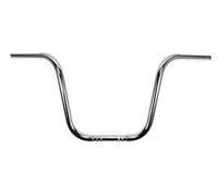 Manubrio universale da 1 pollice Classic Fat Apehanger 15 pollici cromato