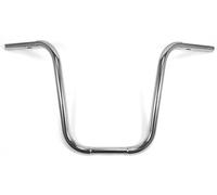 Manubrio universale da 1 pollice Classic Fat Apehanger 17 pollici cromato