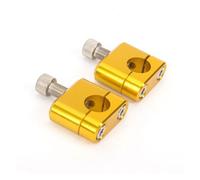 Manubrio Universale Per Moto Maniglia Fat Bar Riser Mount Morsetto Adattatore Accessori 22 Mm 28 Mm Rialzo Manubrio Moto(28mm gold)