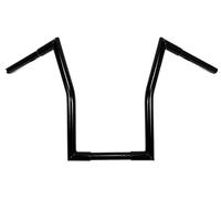 Manubrio universale quadrato da 1 pollice Fat Apehanger 17 pollici Nero
