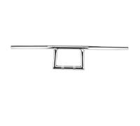 Manubrio volante universale for moto, nero cromato, moto vintage(22mm electroplating)