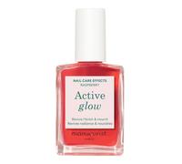Manucurist Active Glow Raspberry Smalto per unghie Cura Riparatore (Glowy Rosa)