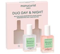 Manucurist Routine Giorno e Notte per Unghie Fragili – Cheratina – Kit 2 pezzi