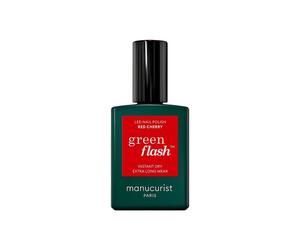 manucurist - green flash LED gel Smalti 15 ml Rosso scuro unisex