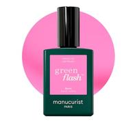 Manucurist Green Flash Smalto Rosa Neon con Sottotoni Blu Bloom