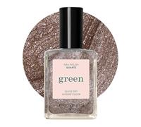 Manucurist Green Smalto Marrone Scintillante Quartz | Smalto Unghie Classico - Effetto Manicure Professionale - Nail Polish - 15ml