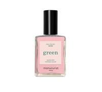 Manucurist Smalto Green Satin Rosa Pallido Perlato - Classico - Effetto manicure professionale - Smalto Manucurist - Nail Polish Unghie - 15ml