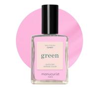 Manucurist - Green Smalto Unghie Candy - Smalto Rosa Pop classico 9-Free - Smalto per Unghie Vegano e di Origine Biologica (80%) - Manicure Professionale - 15ml - Nail Polish