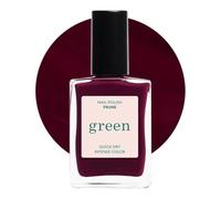 Manucurist - Green Smalto Unghie Prune - Nail Polish Classico 9-Free - Smalto per Unghie Vegano e di Origine Biologica (80%) - Manicure Professionale - 15ml