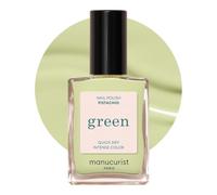 MANUCURIST • Green Smalto Unghie Verde Pastello Pistachio • Smalto Classico 9-Free • Vegano e Bio-based fino all'84% • Manicure Professionale • 15ml (PISTACHIO)