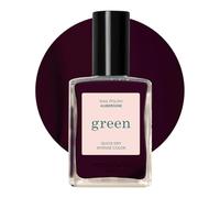 Manucurist - Green Smalto Unghie Viola Aubergine - Smalto classico 9-Free - Smalto per Unghie Vegano e di Origine Biologica (80%) - Manicure Professionale - 15ml - Nail Polish