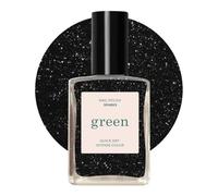 Manucurist Smalto Green Sparks Nero Scintillante - Classico - Effetto manicure professionale - Smalto Manucurist - Nail Polish Unghie - 15ml