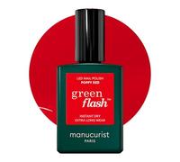Manucurist - GREEN FLASH - POPPY RED - Smalto 15 ml