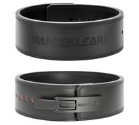 MANUEKLEAR - Cintura per sollevamento pesi, spessore 10 mm e larghezza 10,2 cm, per uomini e donne, per sollevamento pesi, palestra, squat, stacco da terra