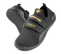MANUEKLEAR - Scarpe da Sollevamento Pesi per Uomo e Donna, Scarpe da Squat per Sollevamento Pesi, Fitness, Cross-Trainer a Piedi Nudi, Palestra, Nero Ossidiana., 42 1/3 EU