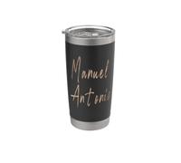 Manuel Antonio Costa Rica Design elegante vintage Bicchiere termico in acciaio inox doppia parete