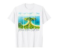 Manuel Antonio Costa Rica Viaggiare Brushstroke Souvenir Maglietta