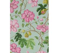 Manuel Canovas Carta da parati Castellane - Rose/ Aqua