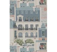Manuel Canovas Carta da parati Les Toits de Paris - Vert de Gris