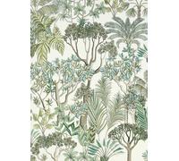 Manuel Canovas Carta da parati Morny - Vert de Gris