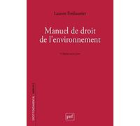 Manuel de droit de l'environnement