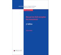 Manuel de droit européen des assurances