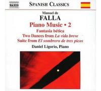 Manuel de Falla Piano Music Vol. 2 (Ligorio) (CD) Album