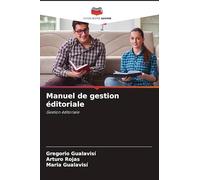 Manuel de gestion éditoriale: Gestion éditoriale