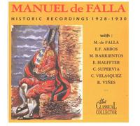 Manuel Defalla - Historic Rec. 1928-1930