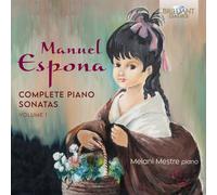 Manuel Espona Manuel Espona: Complete Piano Sonatas - Volume 1 (CD)