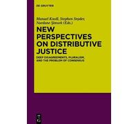 Manuel Knoll New Perspectives on Distributive Justice (Copertina rigida)