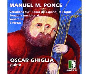 Manuel Maria Po Manuel M. Ponce: Variations Sur, 'Folias De Espana', Et Fug (CD)