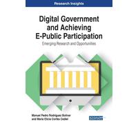 Manuel Pedro Rodr&iac Digital Government and Achieving E-Public Part (Tascabile)