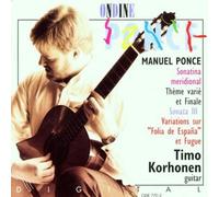 Korhonen, Timo - Ponce Guitar Works