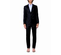 Manuel Ritz abito uomo drop 8 in fresco lana nero